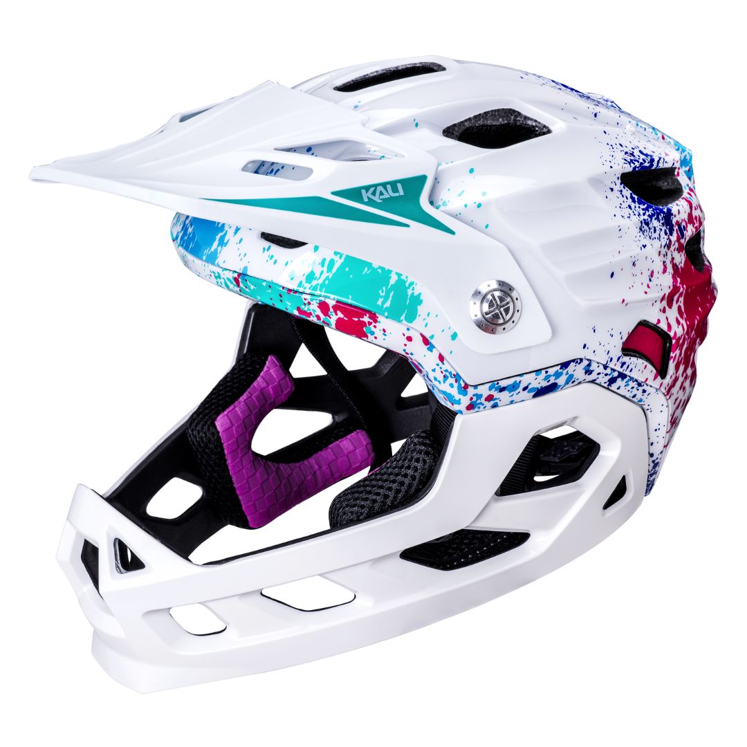 Image Kali Maya full Face Enfant ÉCLAT BLANC T/U